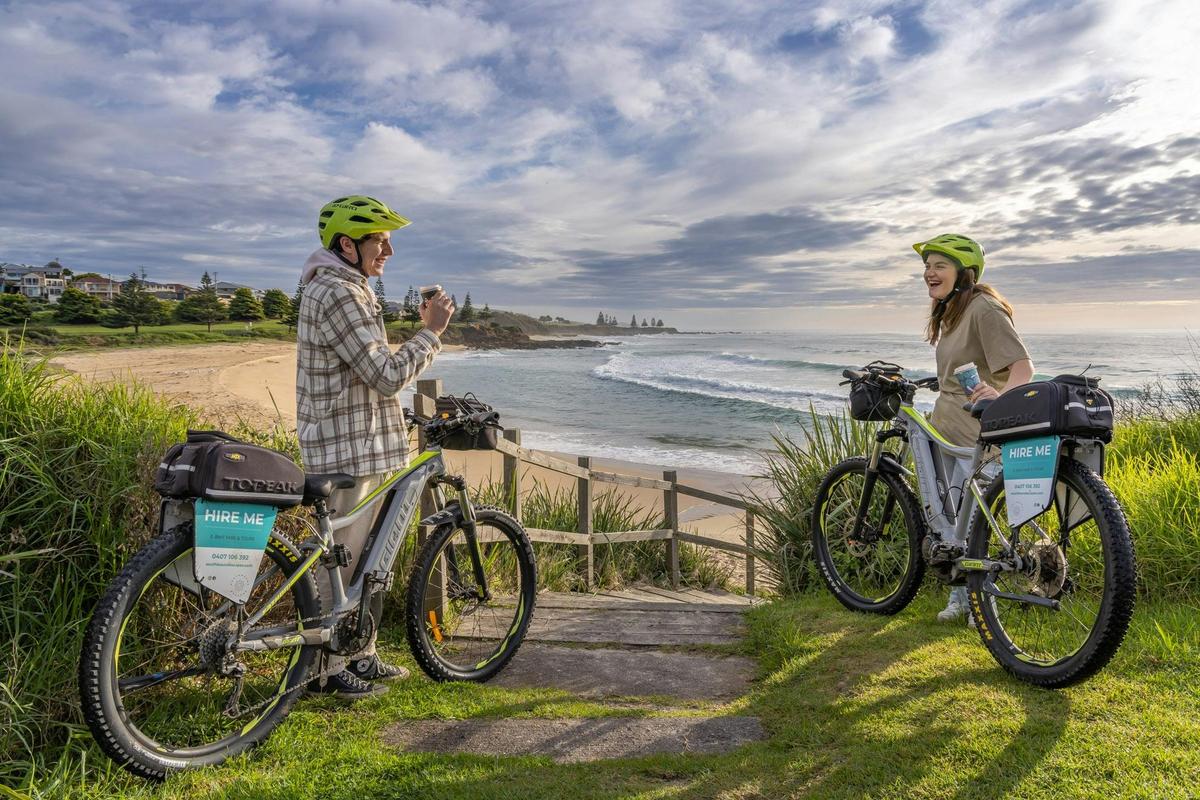 Southbound Escapes Self Guided e-bike tours Narooma  Wildlife and Coastal Trail