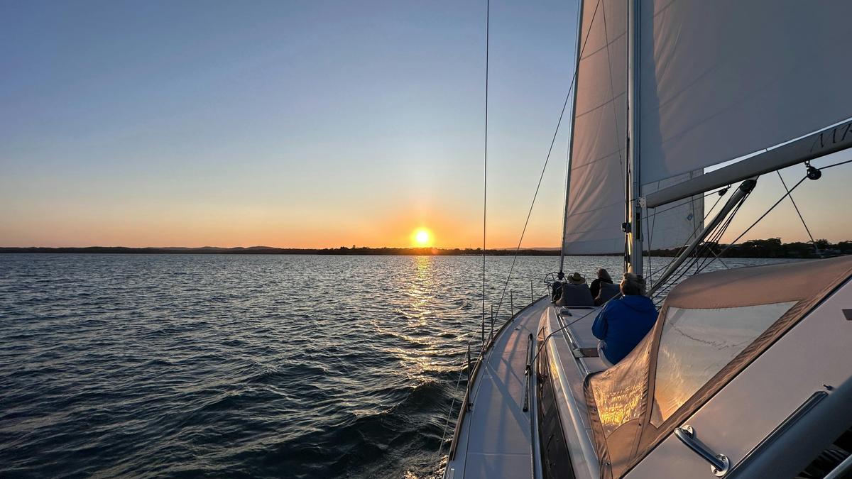 Sunset on Lake Macquarie