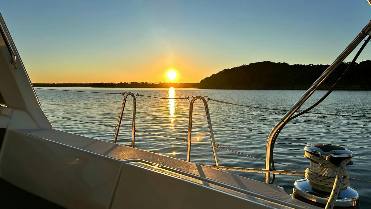 Sunset on Lake Macquarie