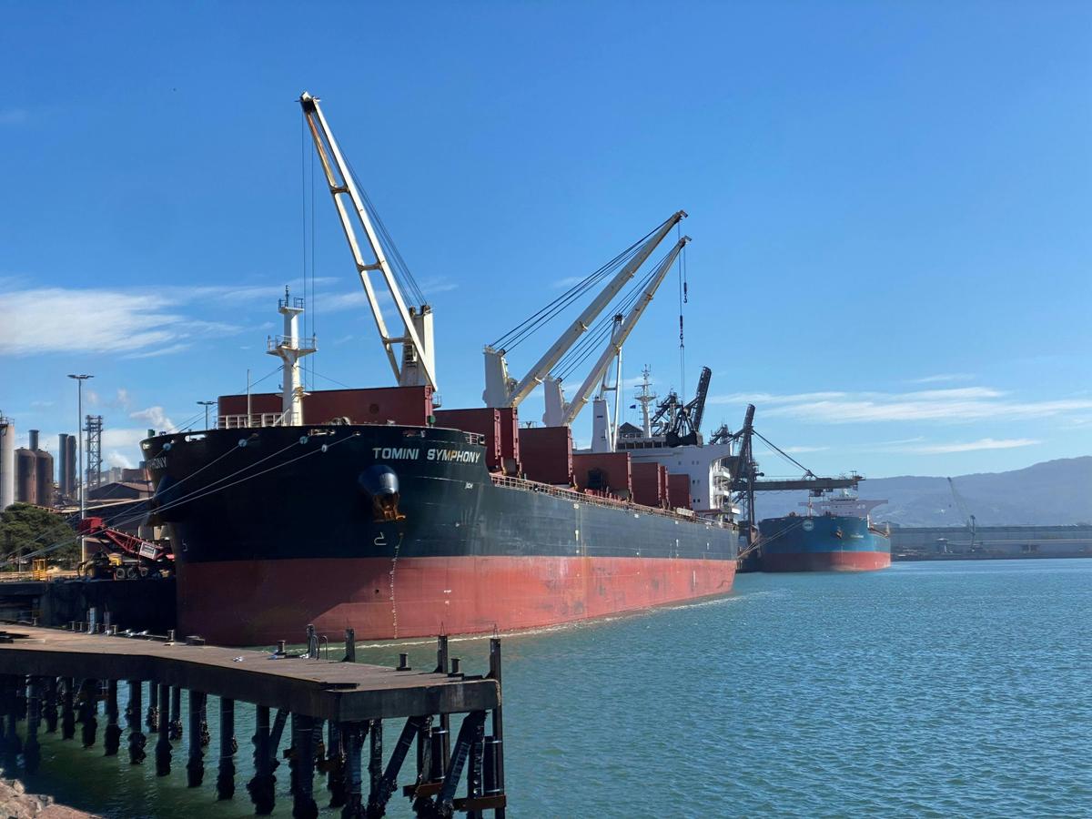 Outer harbour at Port Kembla
