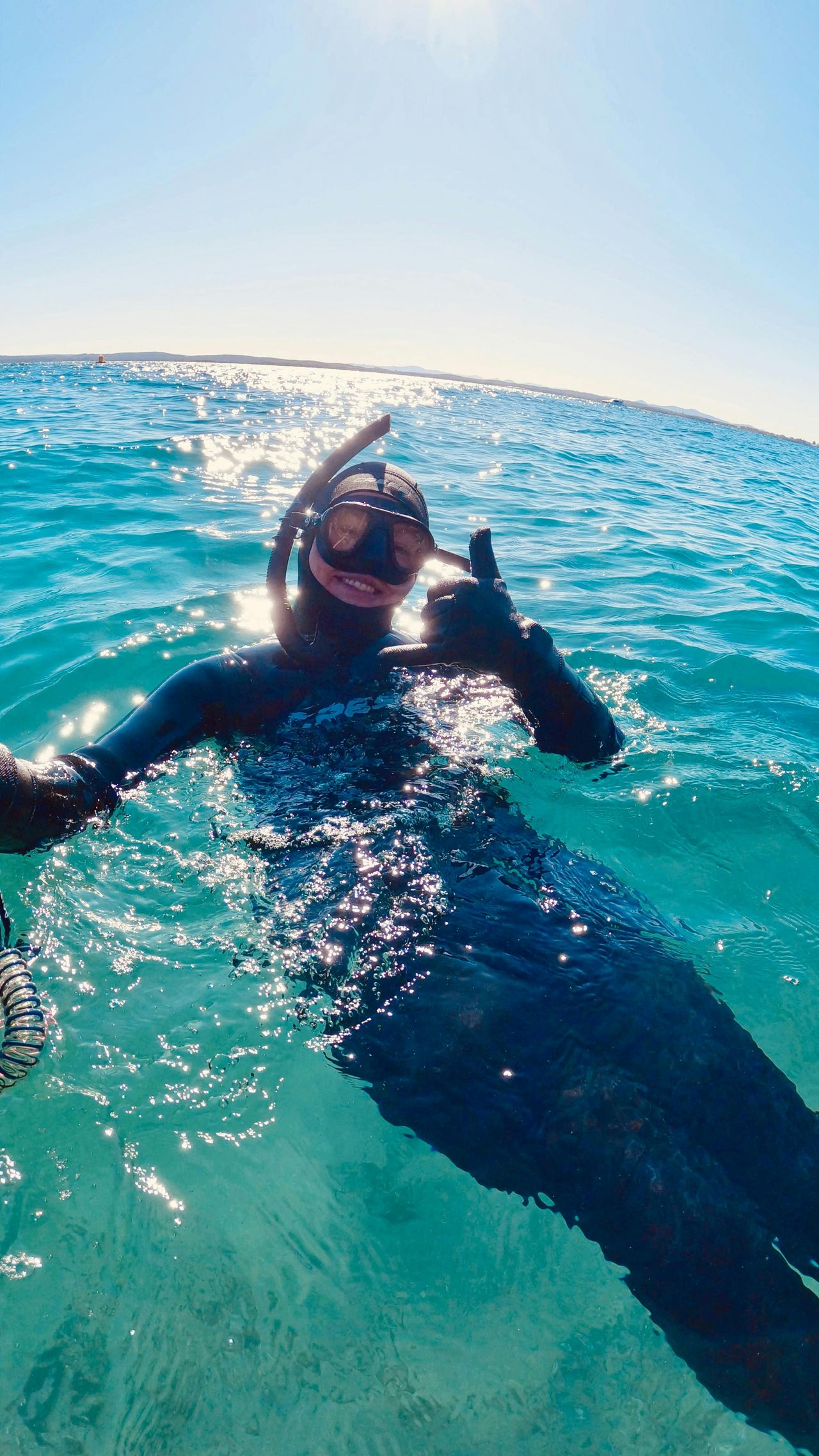 Snorkelling is fun!