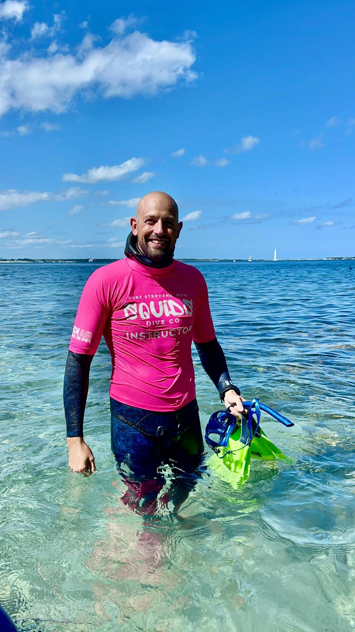 Squids Dive Co Head Instructor Rob