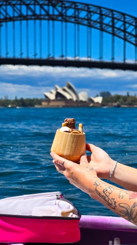 Bespoke Ice Cream Gelato tour on Sydney Harbour! Create the Ice Cream of your dreams!
