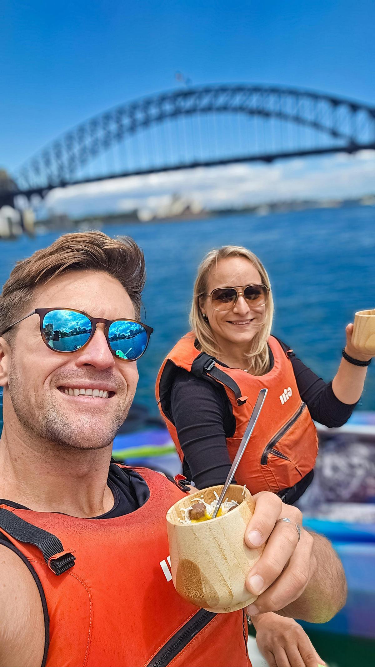 Sydney's Best Date Idea this Summer - Ice Cream Gelato from your kayak with views of Opera House!