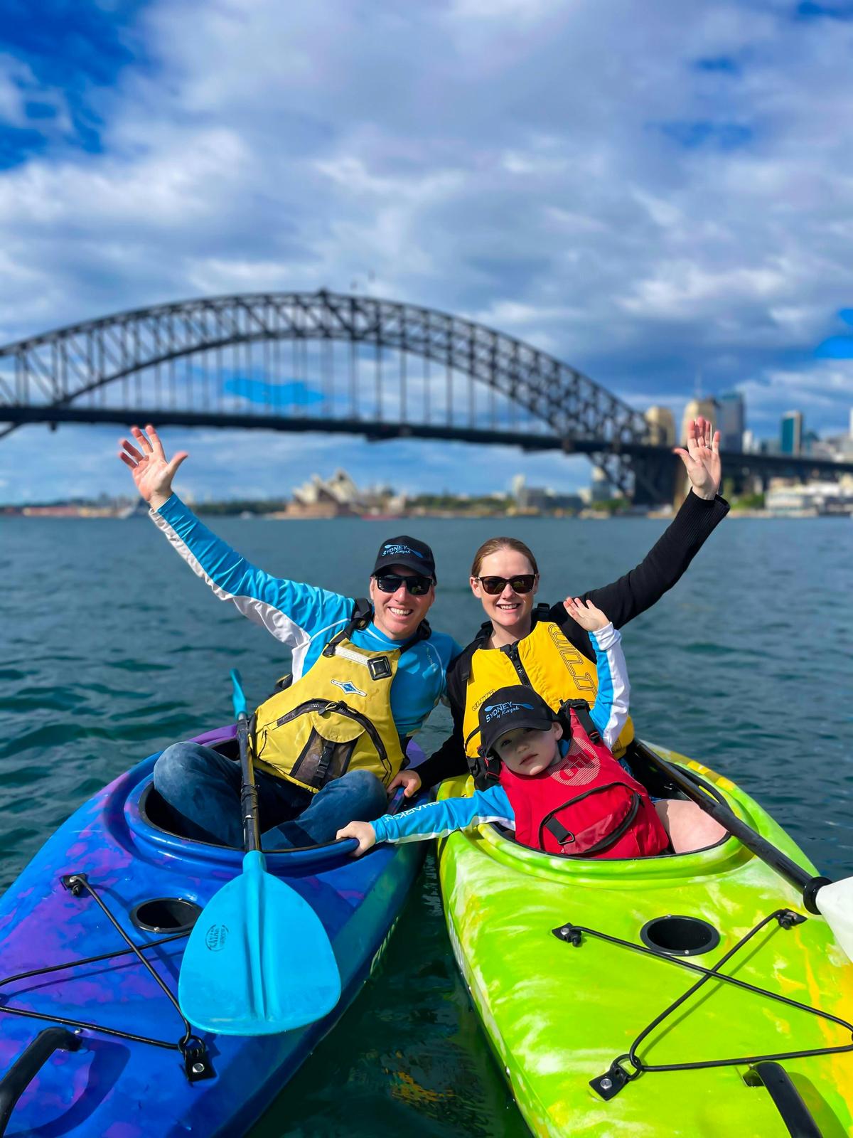 Family friendly kayaking on Sydney Harbour for all fitness levels!