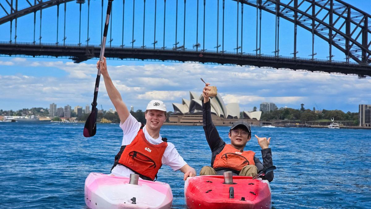 Best summer activity to do with friends on Sydney Harbour! I scream for Ice Cream!