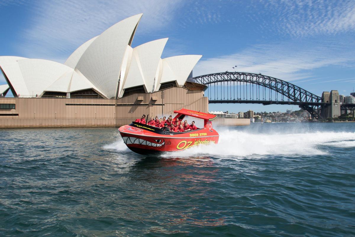 Oz Jet Boating Sydney Harbour