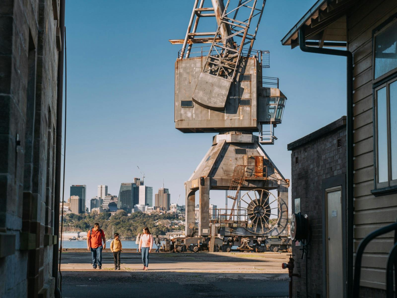 Cockatoo Island Heritage Crane