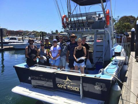 Weekend morning deep sea fishing tour Cronulla