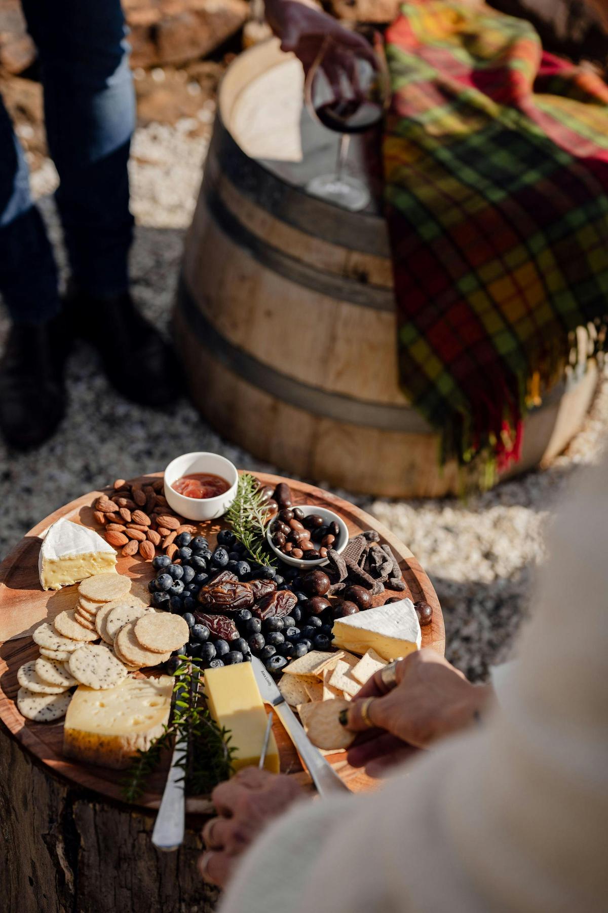 Fireside Picnics...grazing platters, hearty soups, crusty bread and more
