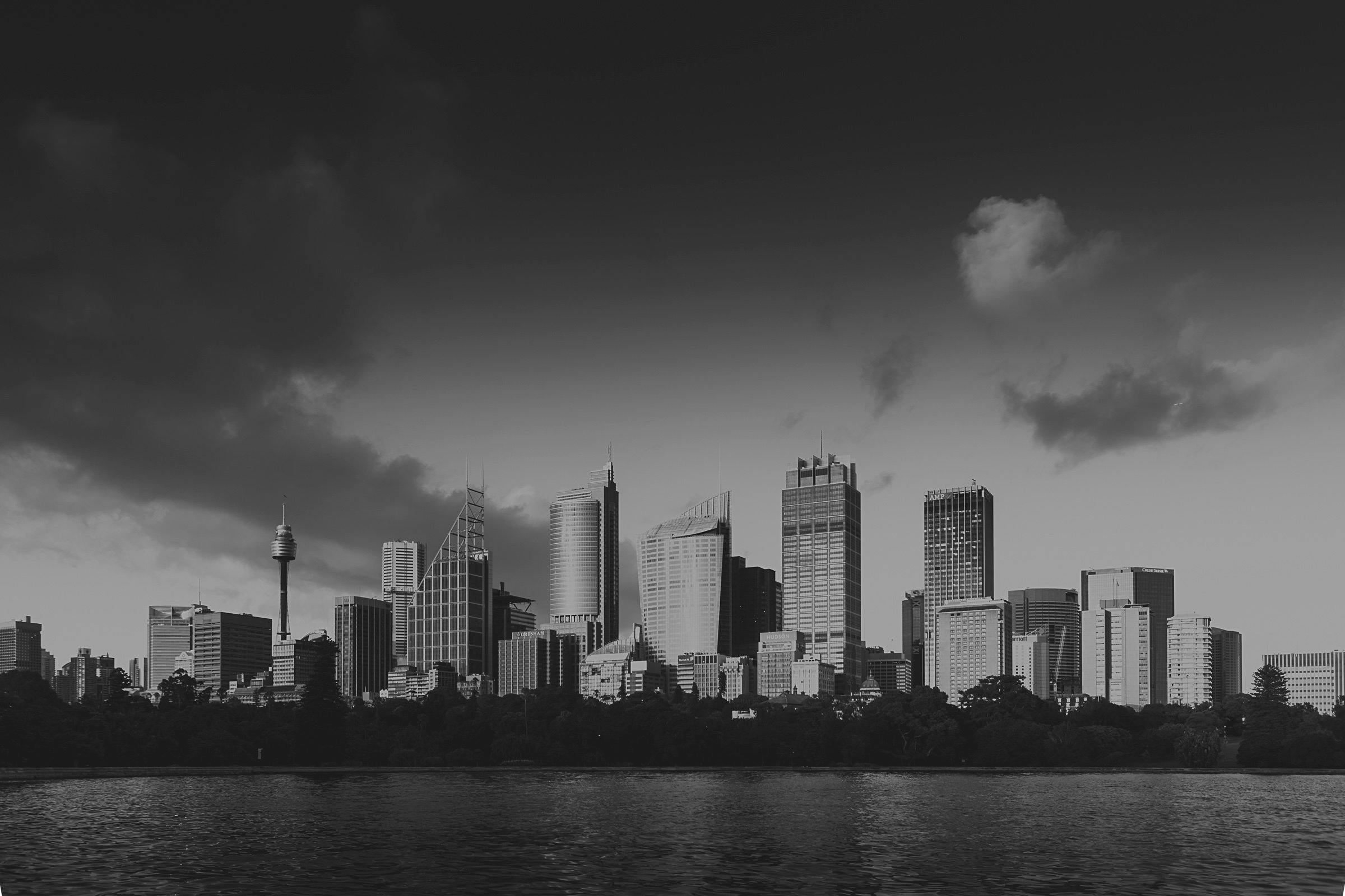 Sydney City view from Macquarie Point