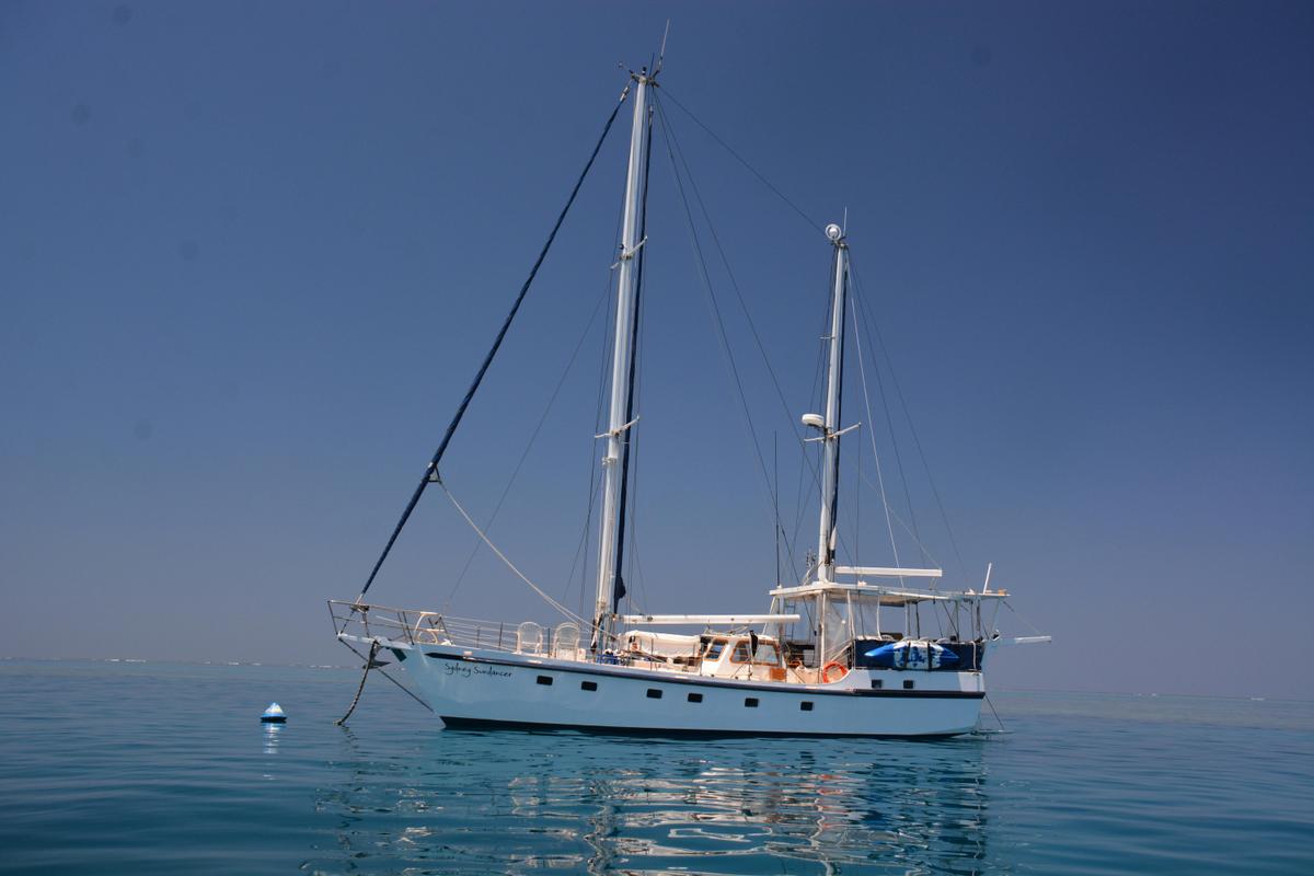 Sydney Sundancer  at anchor