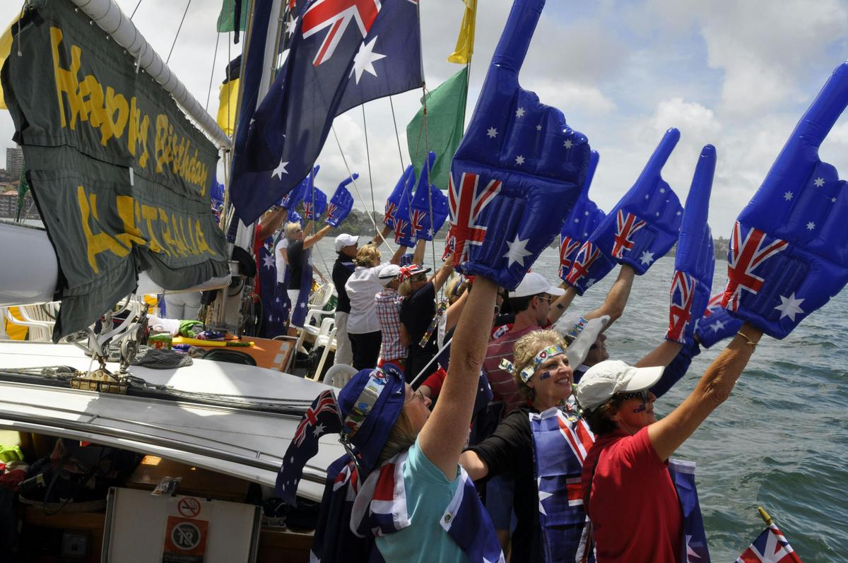 More fun on Australia Day aboard Charter Yacht Sydney Sundancer