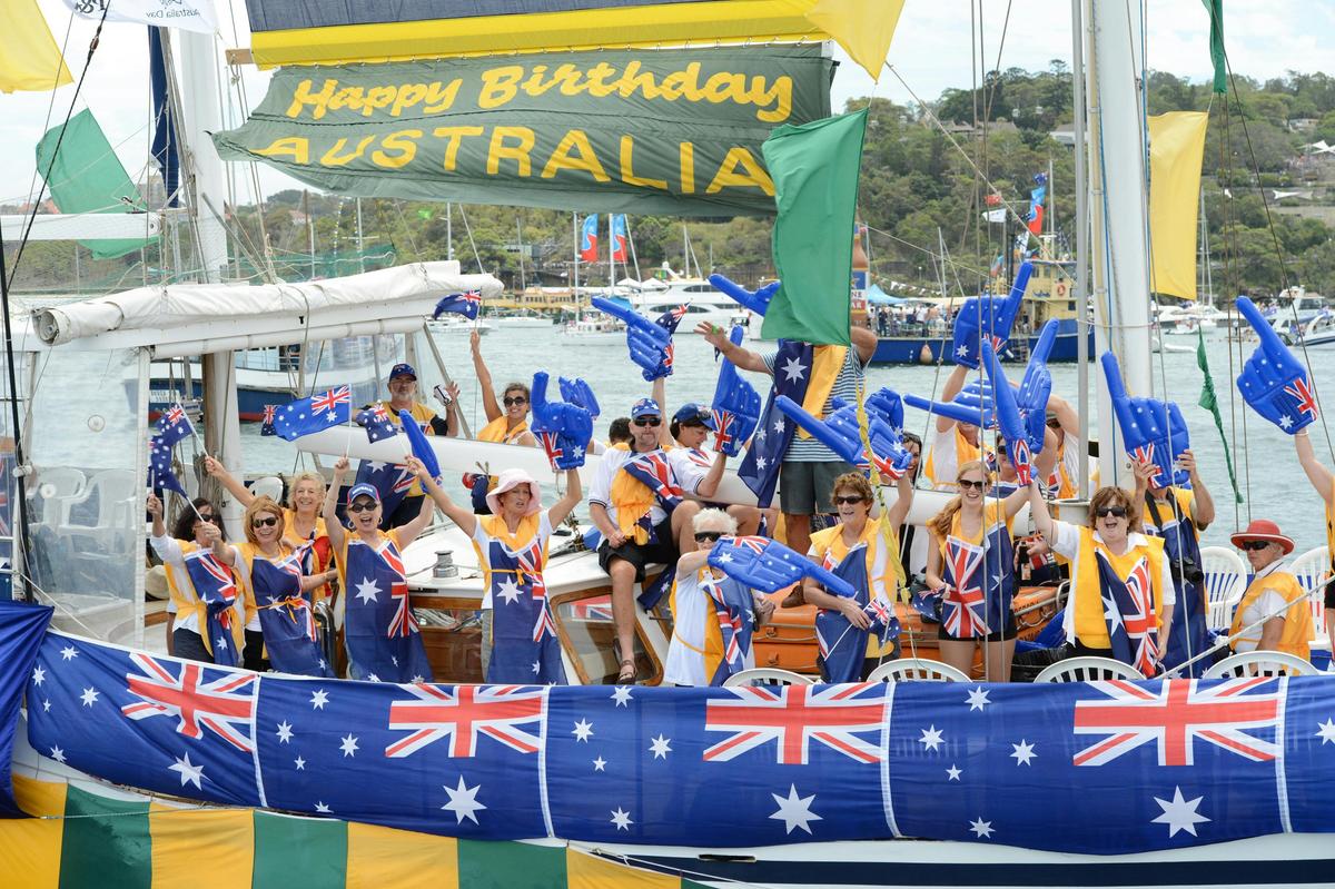 Great celebrations on Australia day!