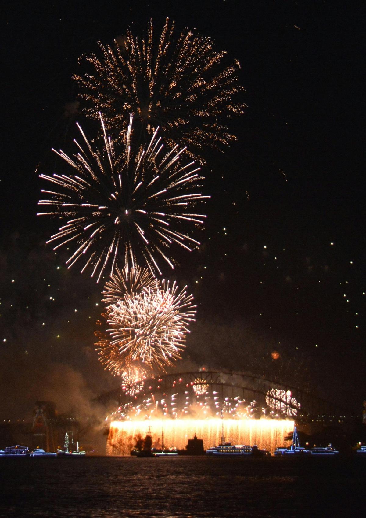 A clear view of spectacular fireworks