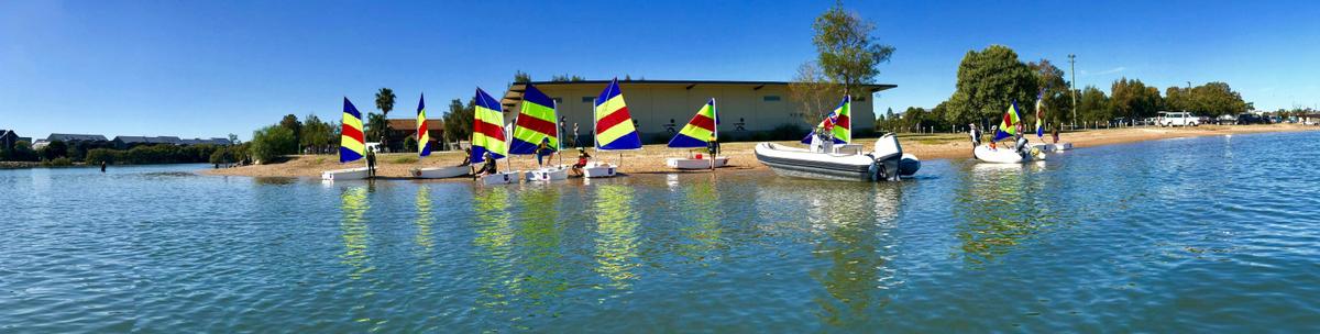 Tackers kids learn-to-sail courses - 7 to 12 years