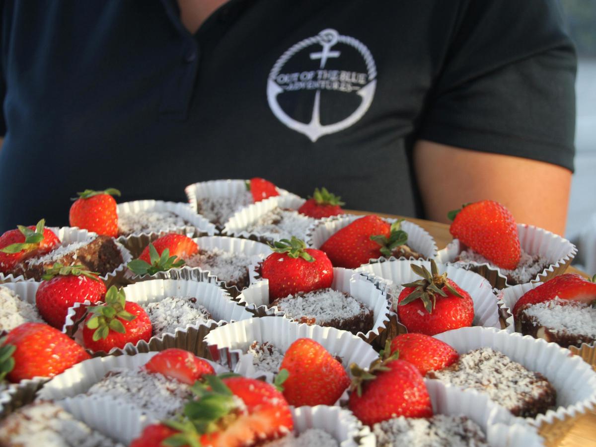 Complimentary locally made  delights