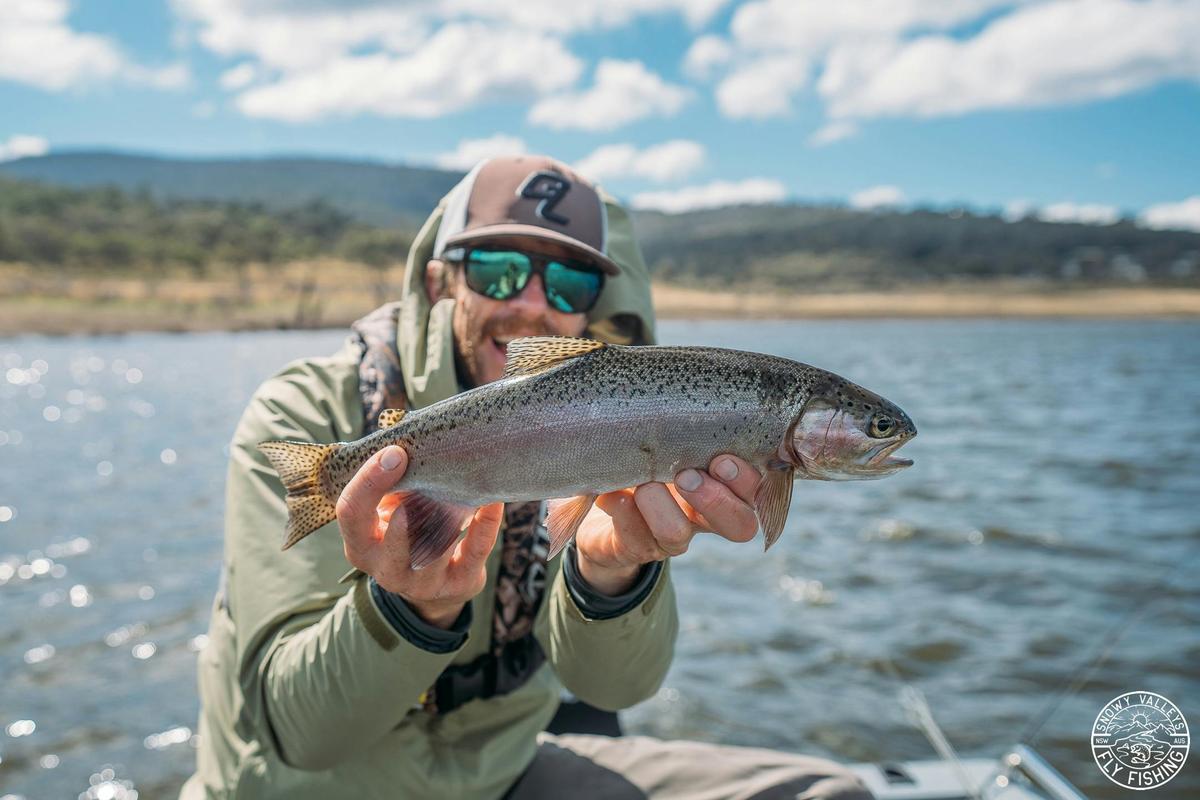 Jimmy on Lake Eucumbene