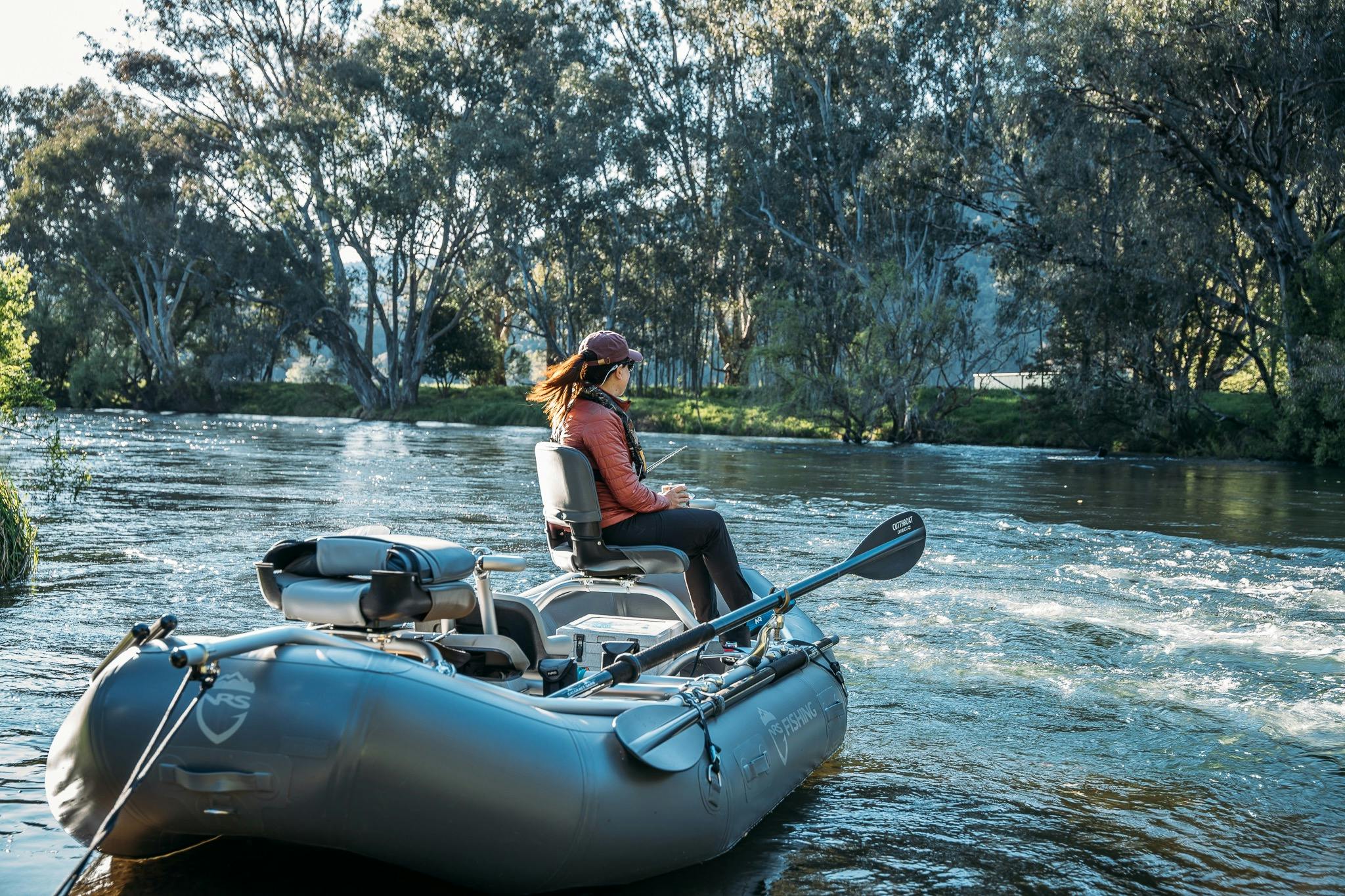Drift with us in our purpose built NRS raft. Explore the river in style and comfort.