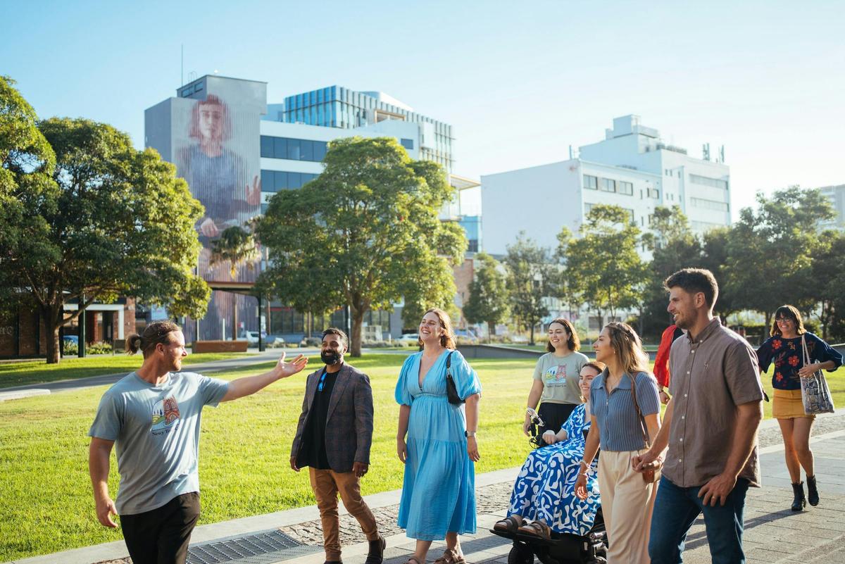 Food & Street Art Walking Tour of Newcastle