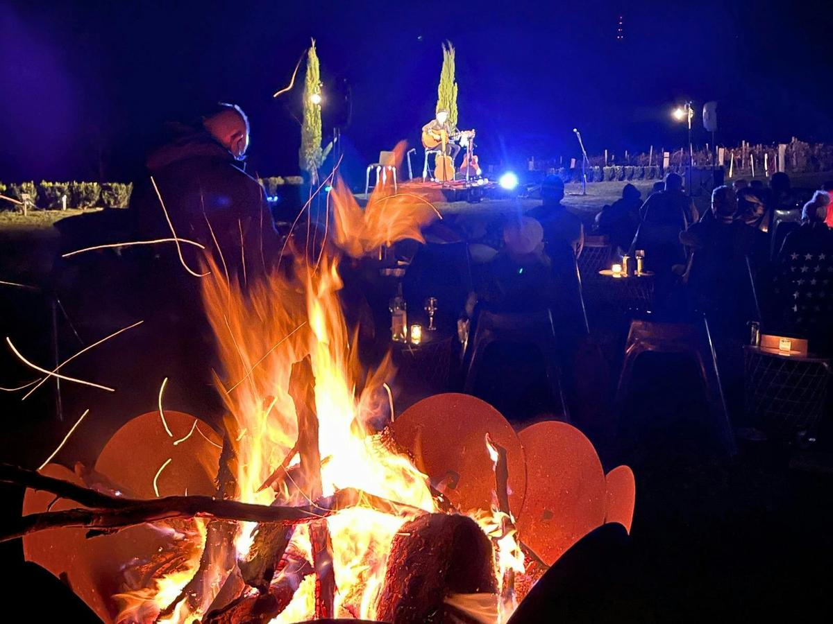 Fire with Live Music