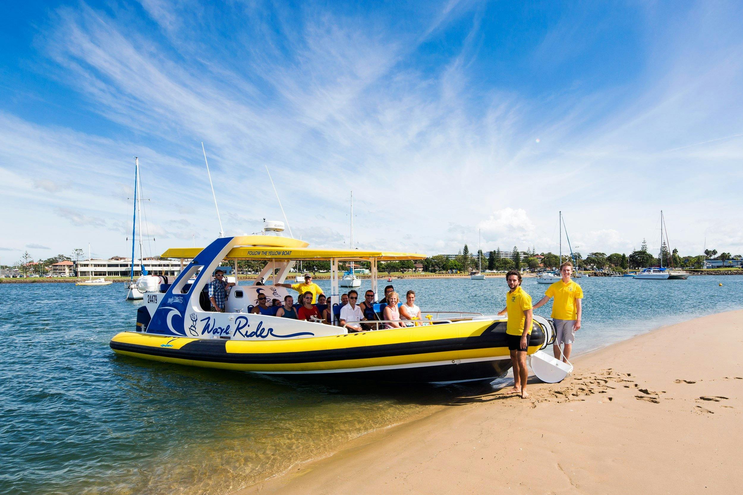 Wave Rider is perfect for beach landings!