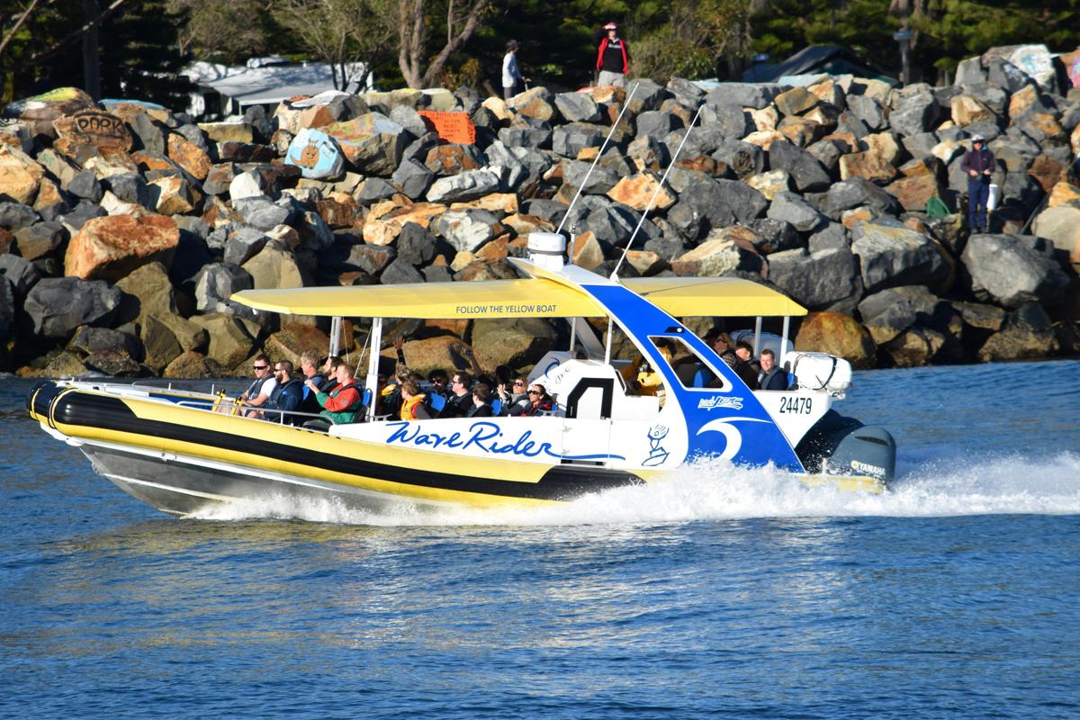 Wave Rider heading out