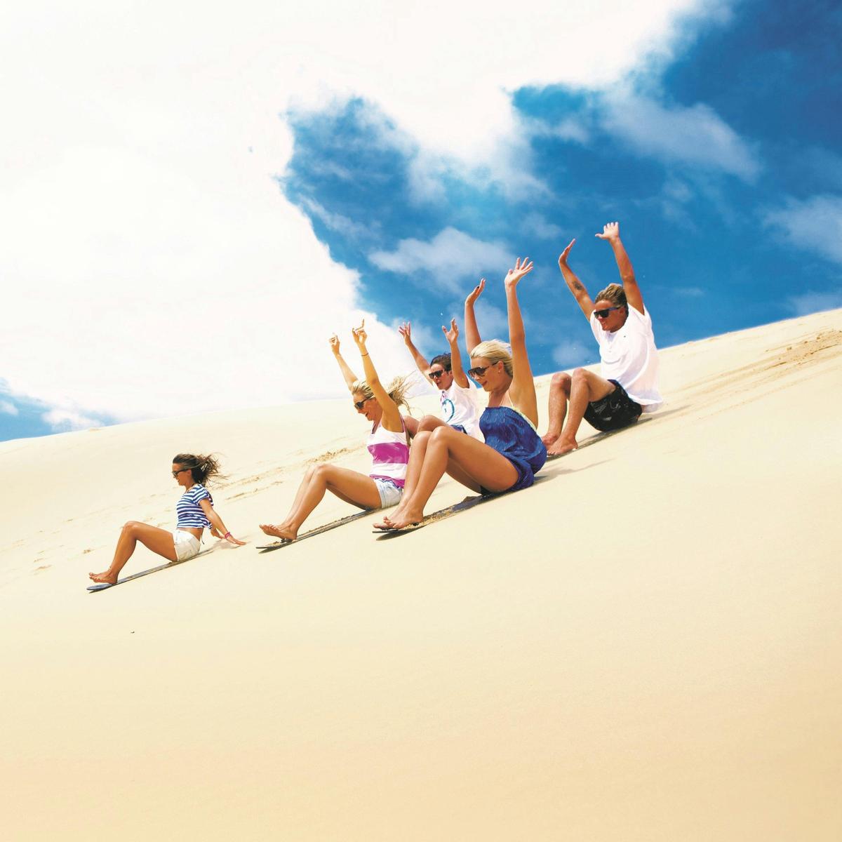 Sandboarding with Sand Dune Safaris