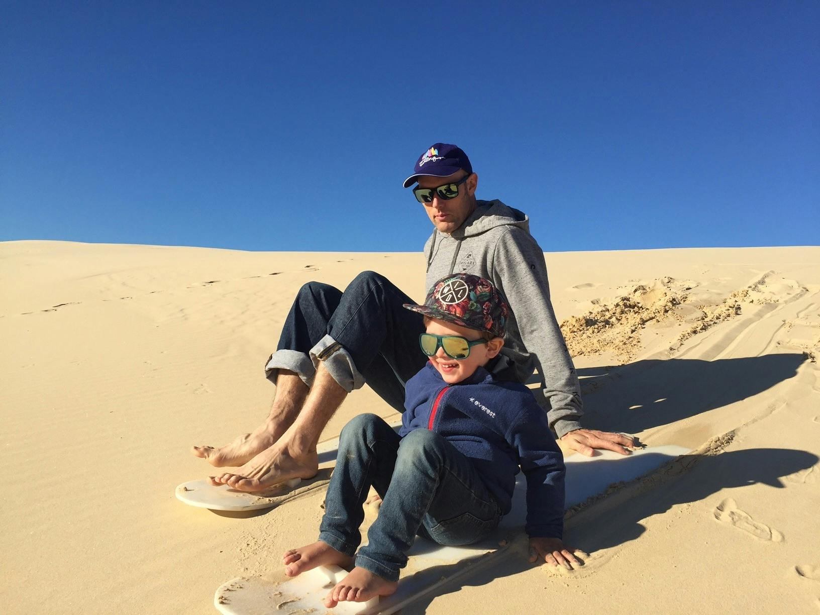Sandboarding for all ages