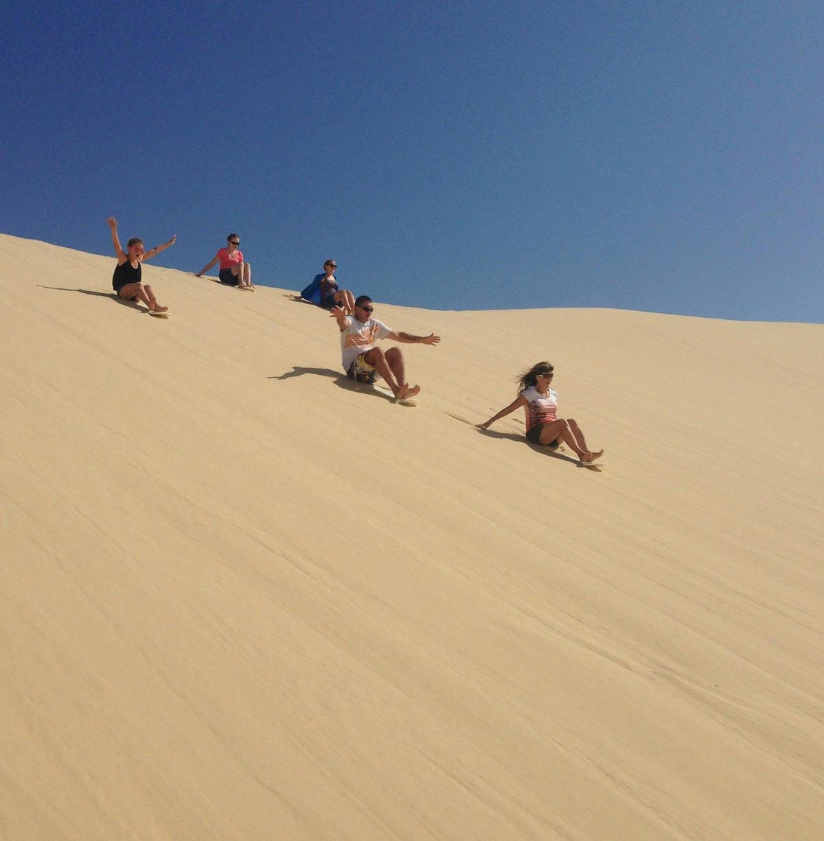 Sand Boarding fun for all ages!