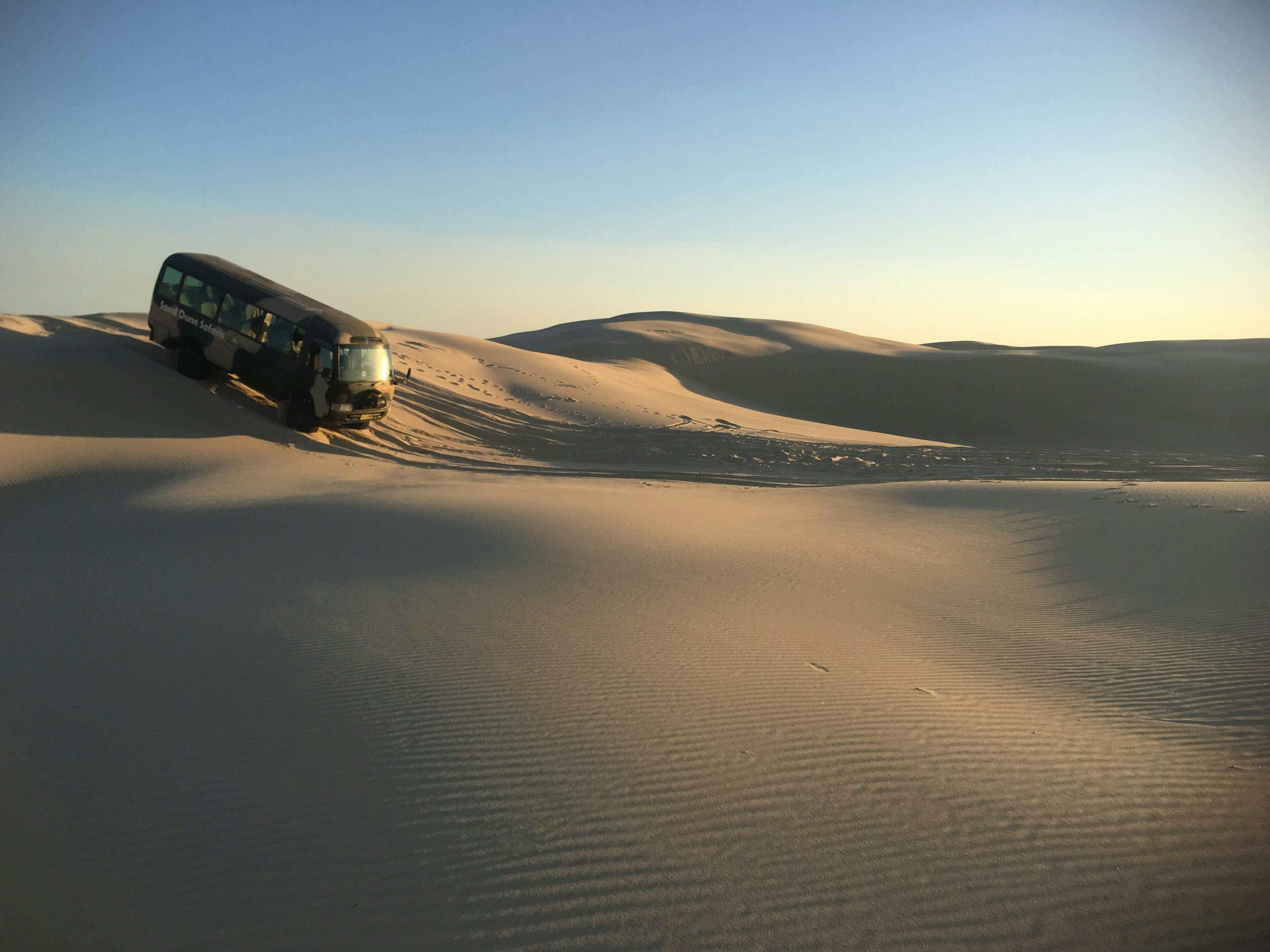 Bus in the Dunes