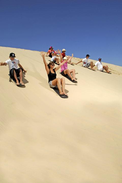 Unlimited Sandboarding Adventure