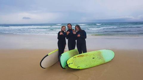 Private lesson can incluse just you and some friends