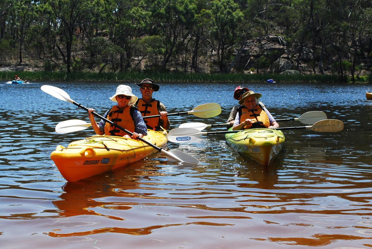 Southern Cross Kayaking Ganguddy-Dunns Swamp Guided kayak tour