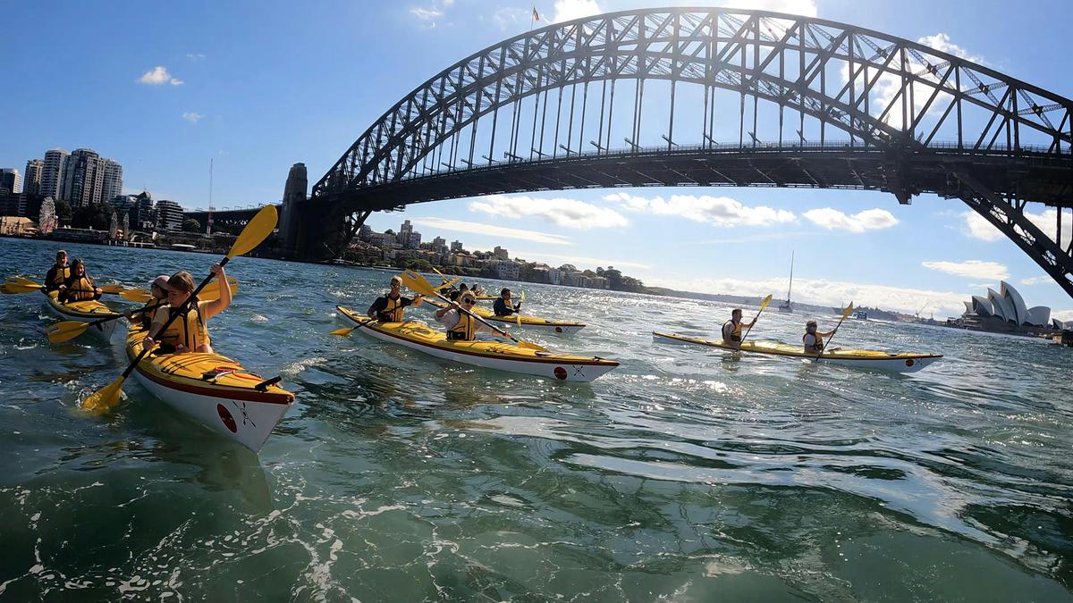 Sea Kayaking Tour Sydney Harbour