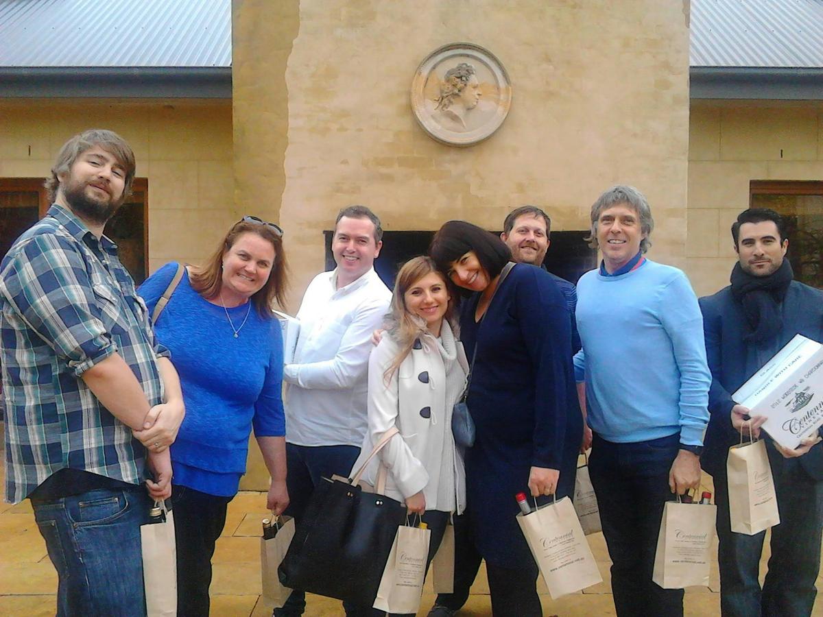 group at centennial vineyards