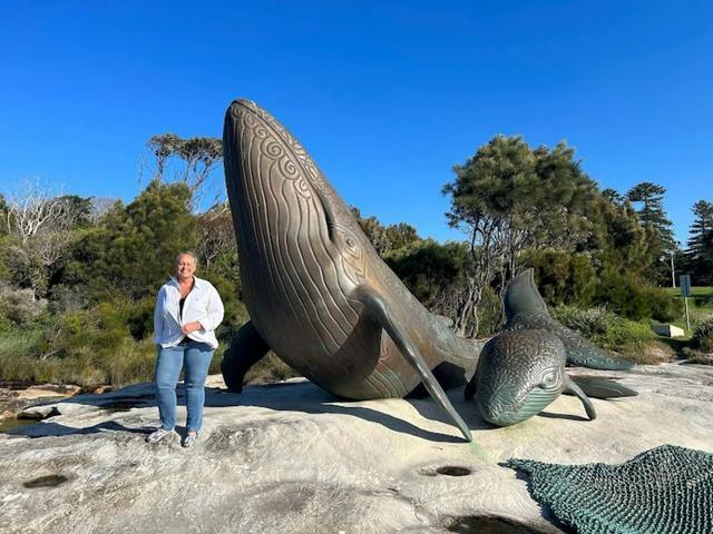 kurnell whale sculpture