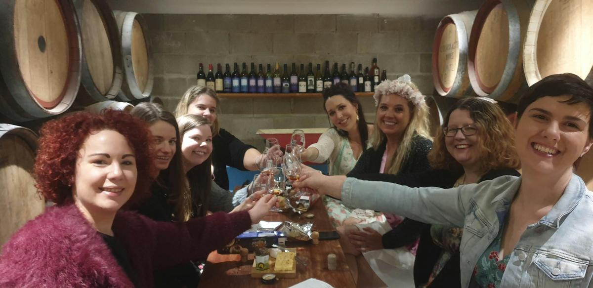 wine tasting cellar