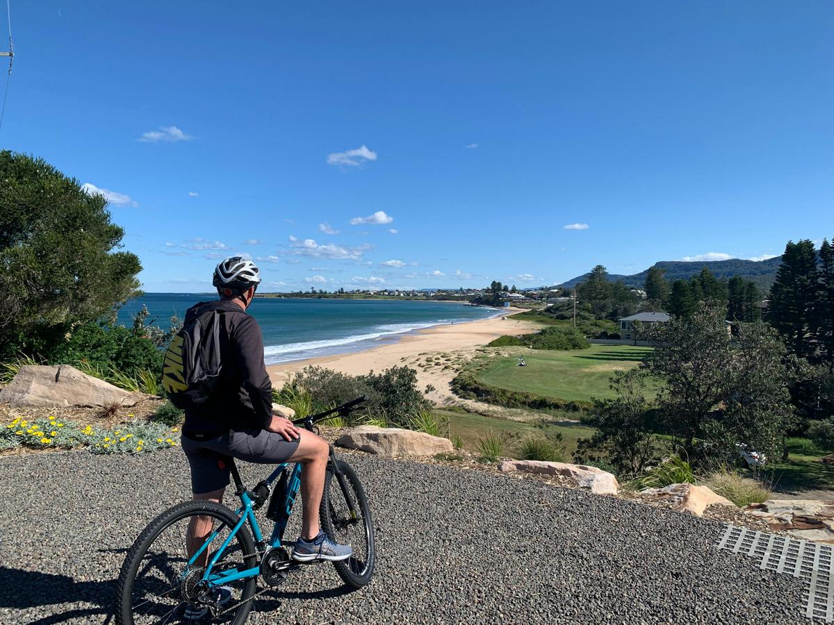 Cycling NSW coast
