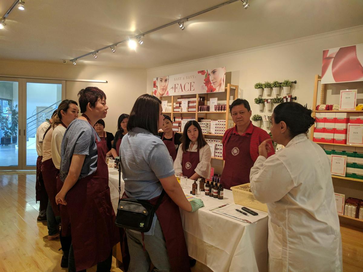 Skincare workshop