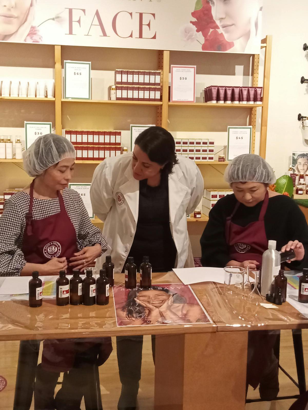 Aromatherapy Skincare workshop Apothecary
