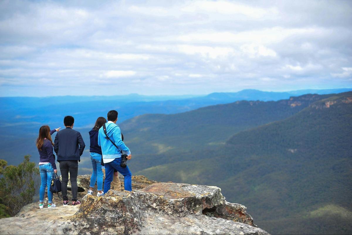 Secluded views in the Blue Mountains