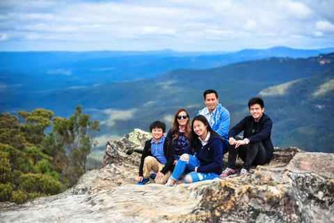 Blue Mountains private tour guests