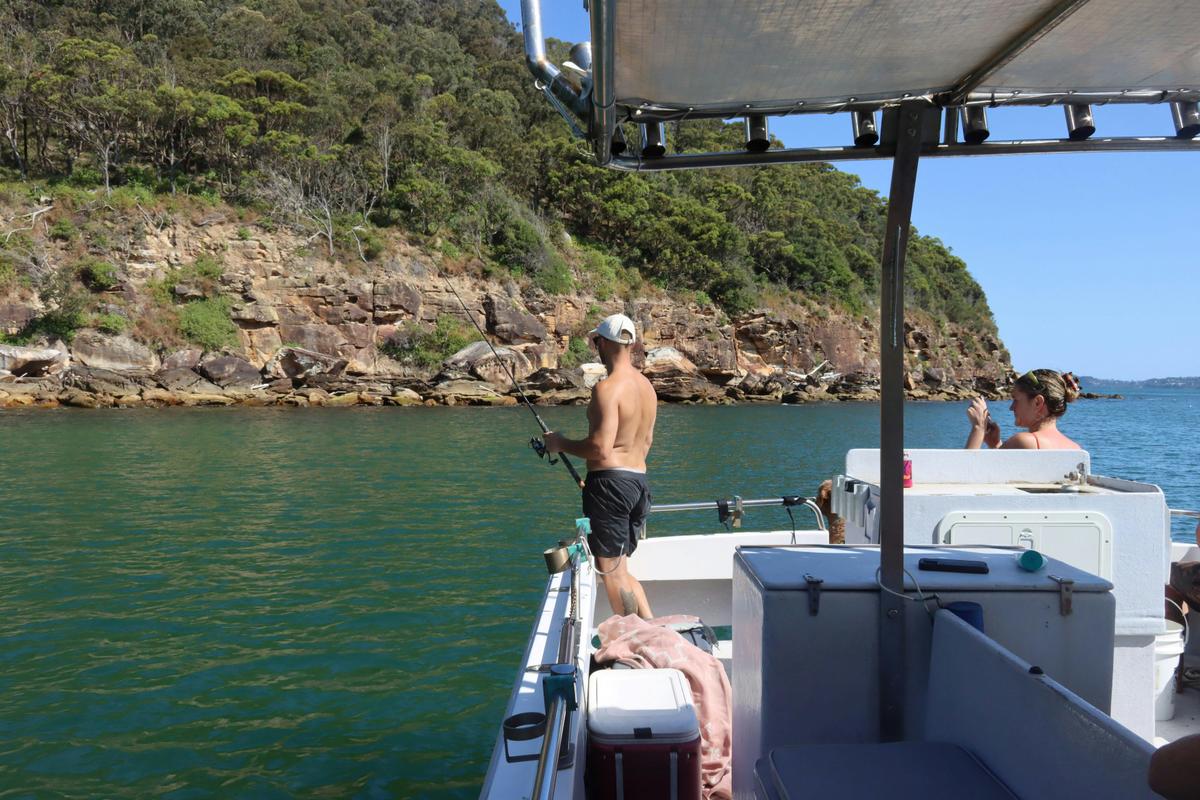 Fishing in Broken Bay