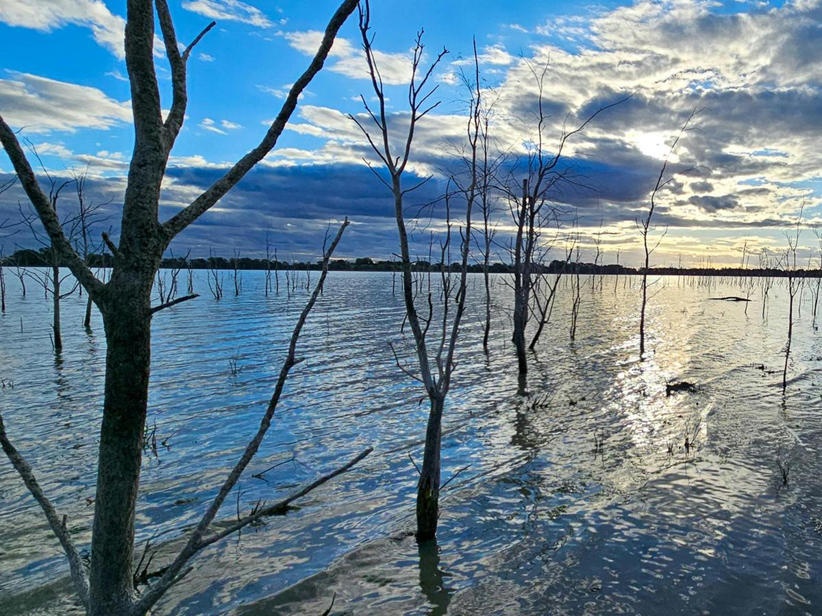 Yanga Lake Sunset