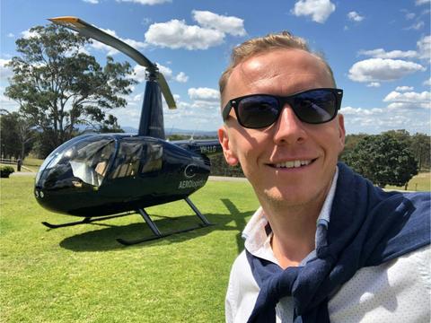 Heli tour hunter valley