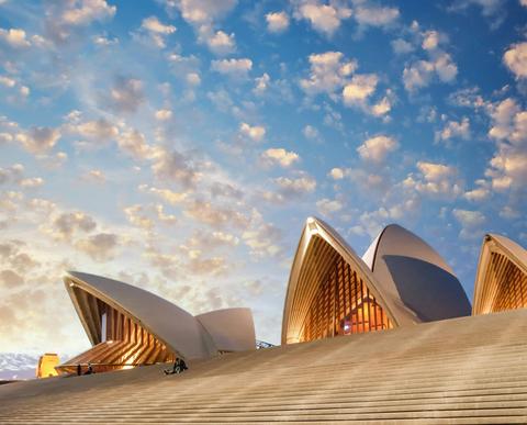 The infamous Sydney Opera House