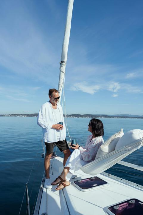 Watch the lake wake from tranquility to activity