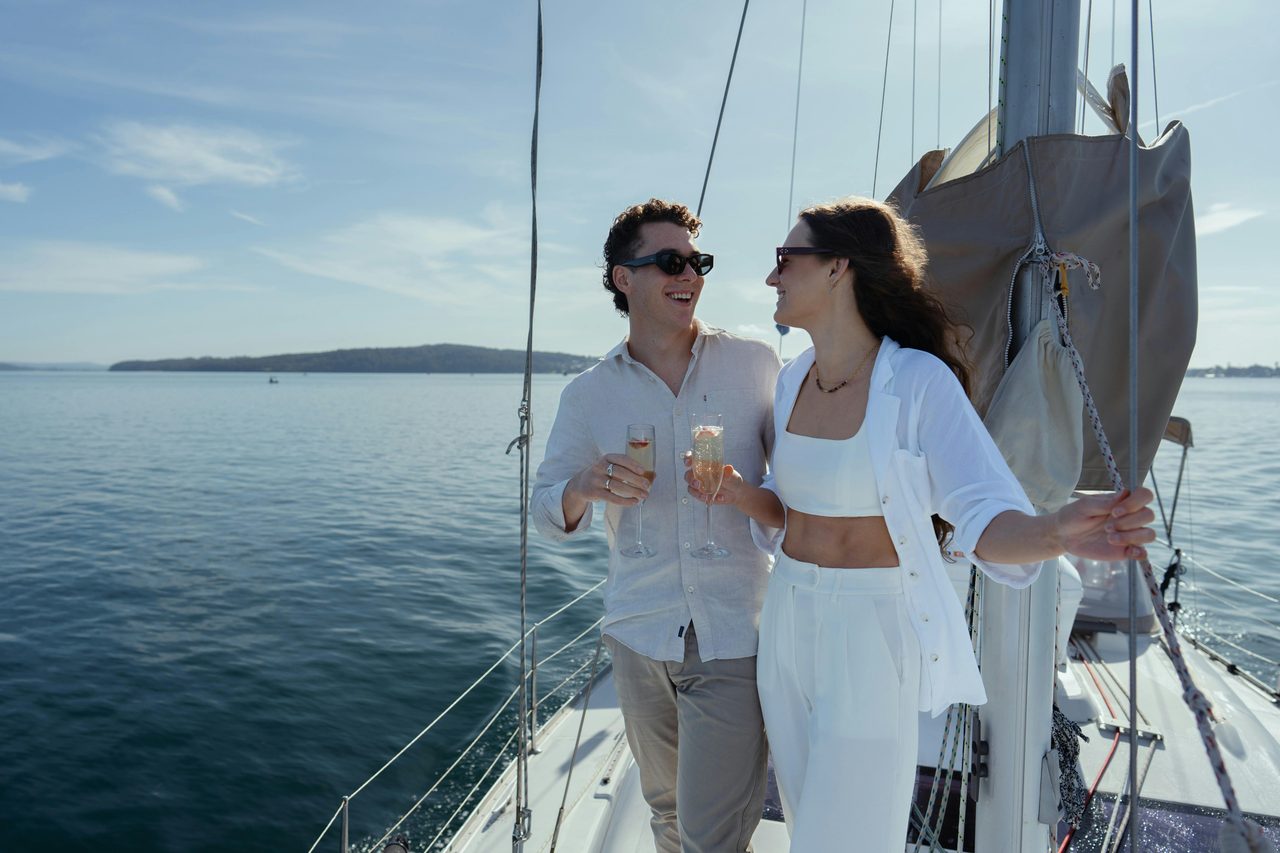Escape with your love for a Romantic Indulgence yacht charter