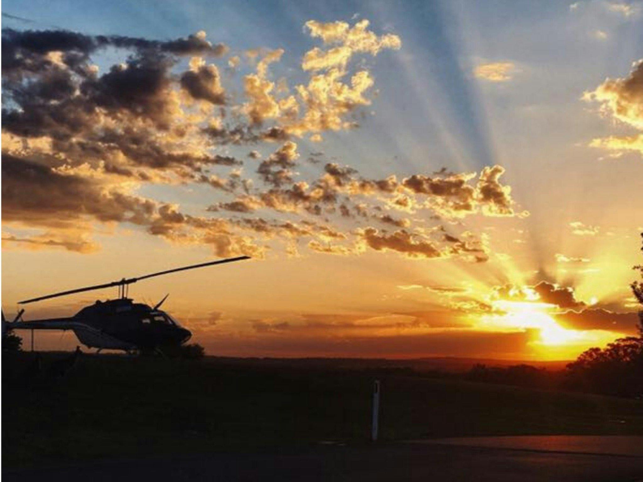 R44 By Sunset